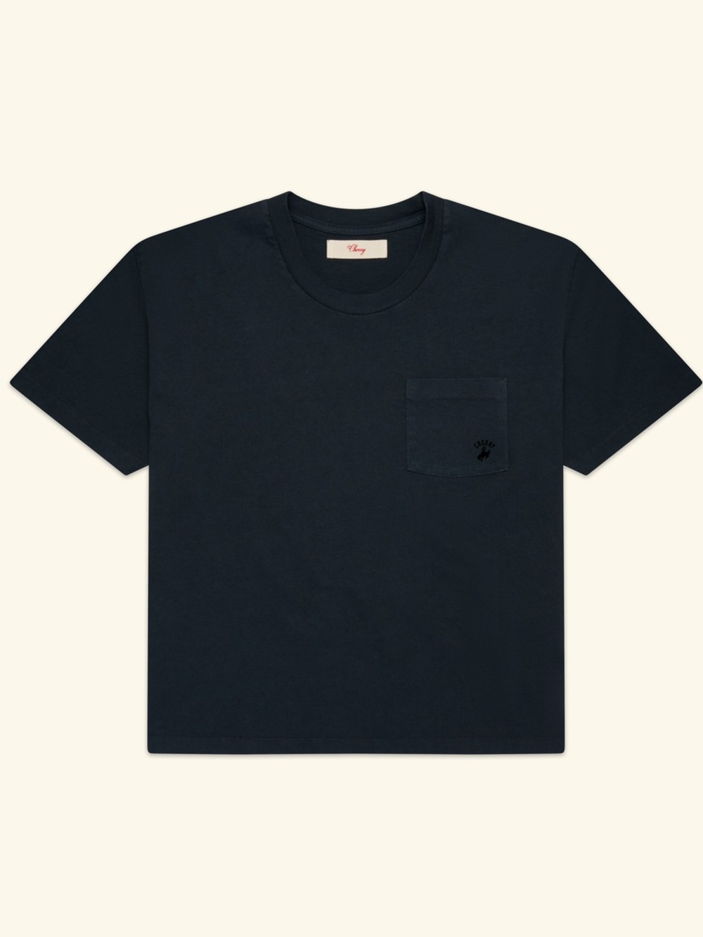 Western Athletic Classic Pocket T-Shirt (Vintage Black)